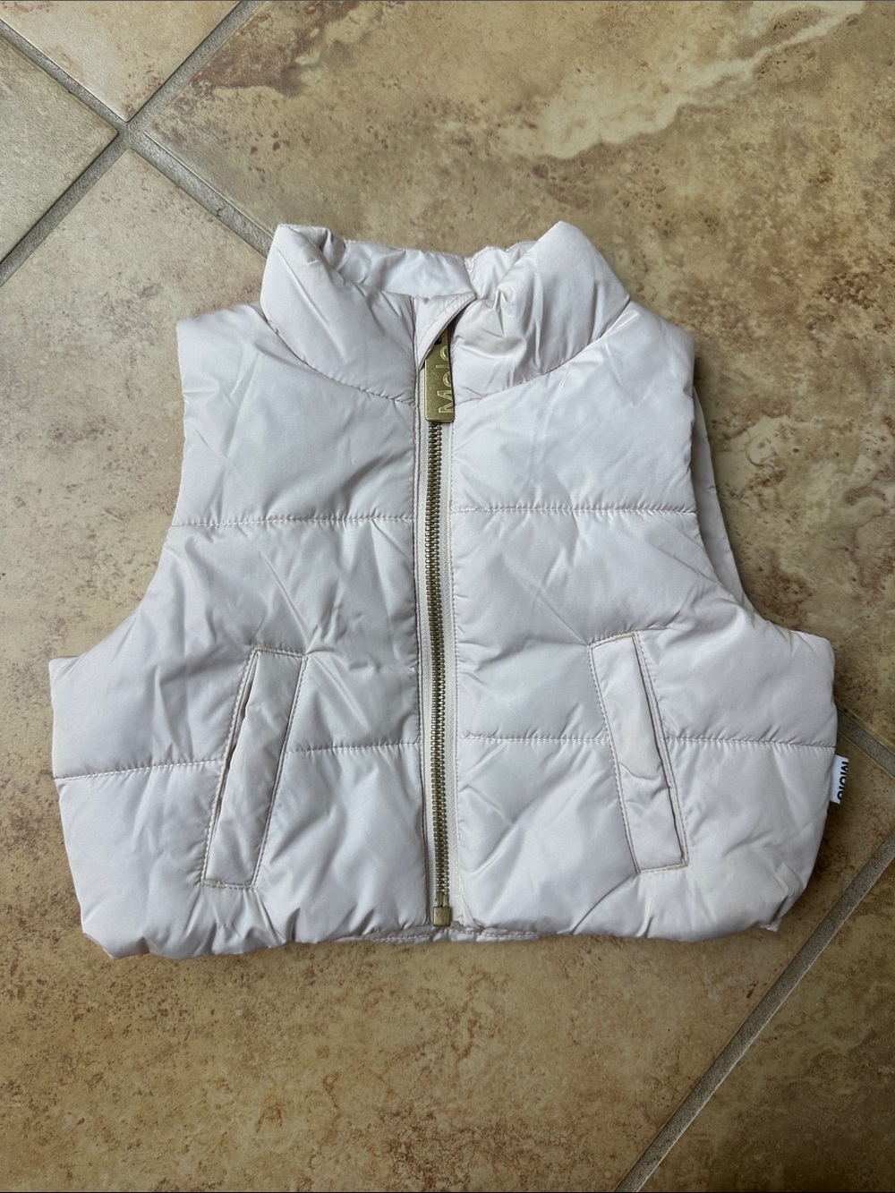 Molo Floral Puffer Vest for Kids